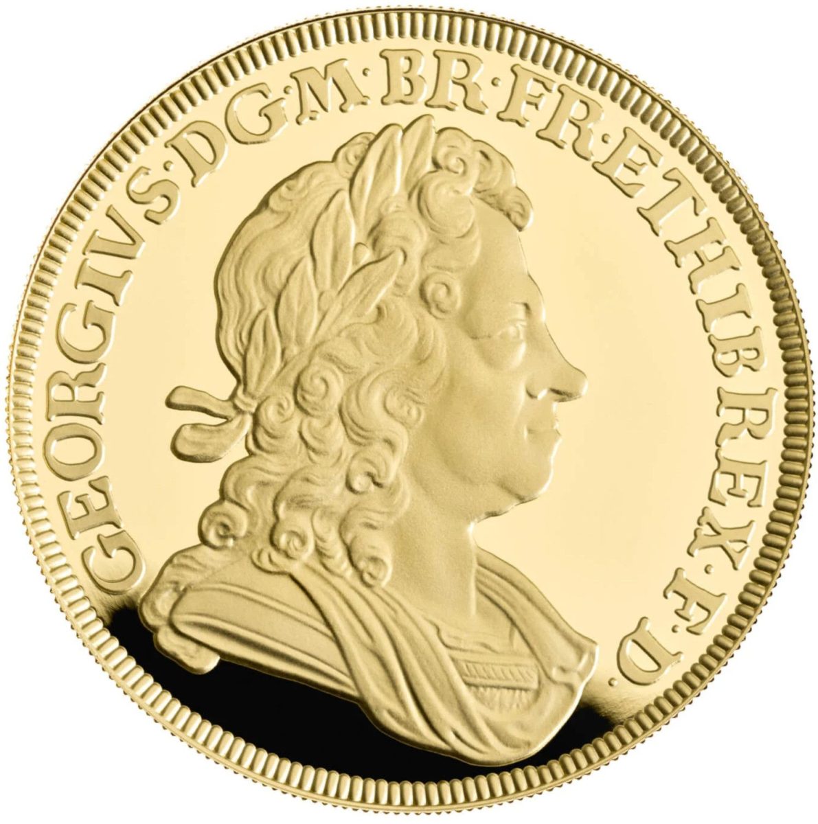 500 Pounds - Elizabeth II George I; Gold Proof
