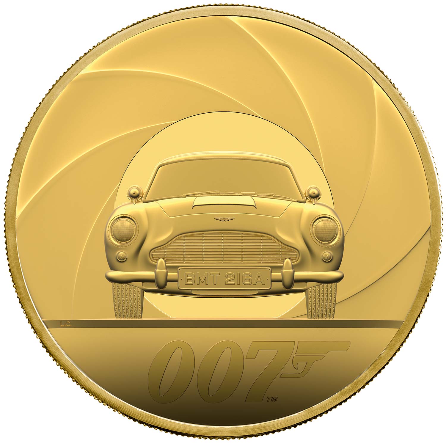 500 Pounds - Elizabeth II James Bond; Gold Proof