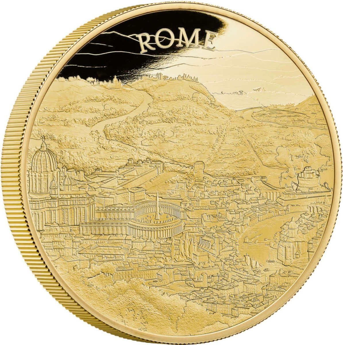 500 Pounds - Elizabeth II Rome; Gold Proof