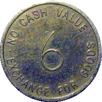 6 Pence - Aristocrat 73 reverse