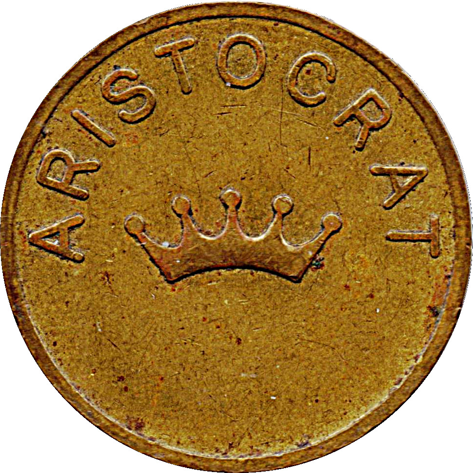 6 Pence - Aristocrat obverse