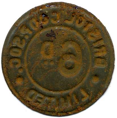 6 Pence - Bristol CSL Gloucestershire reverse