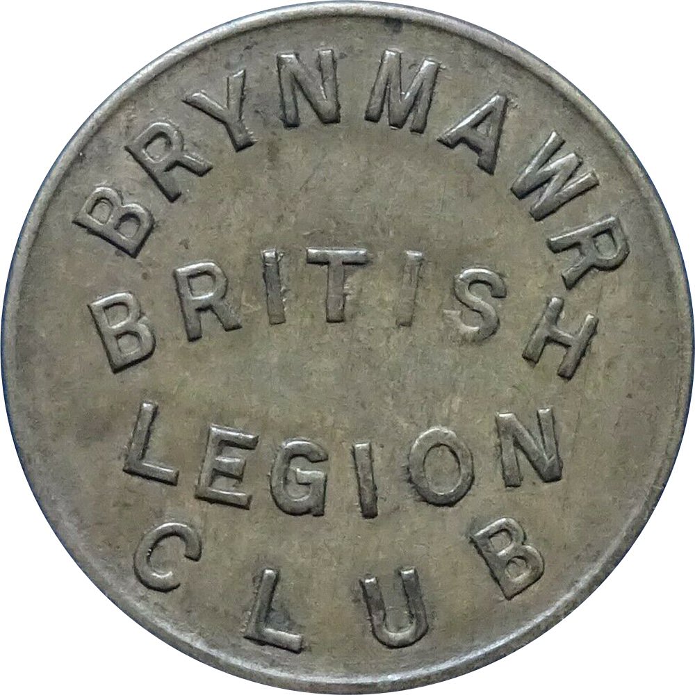 6 Pence - Brynmawr British Legion Club obverse