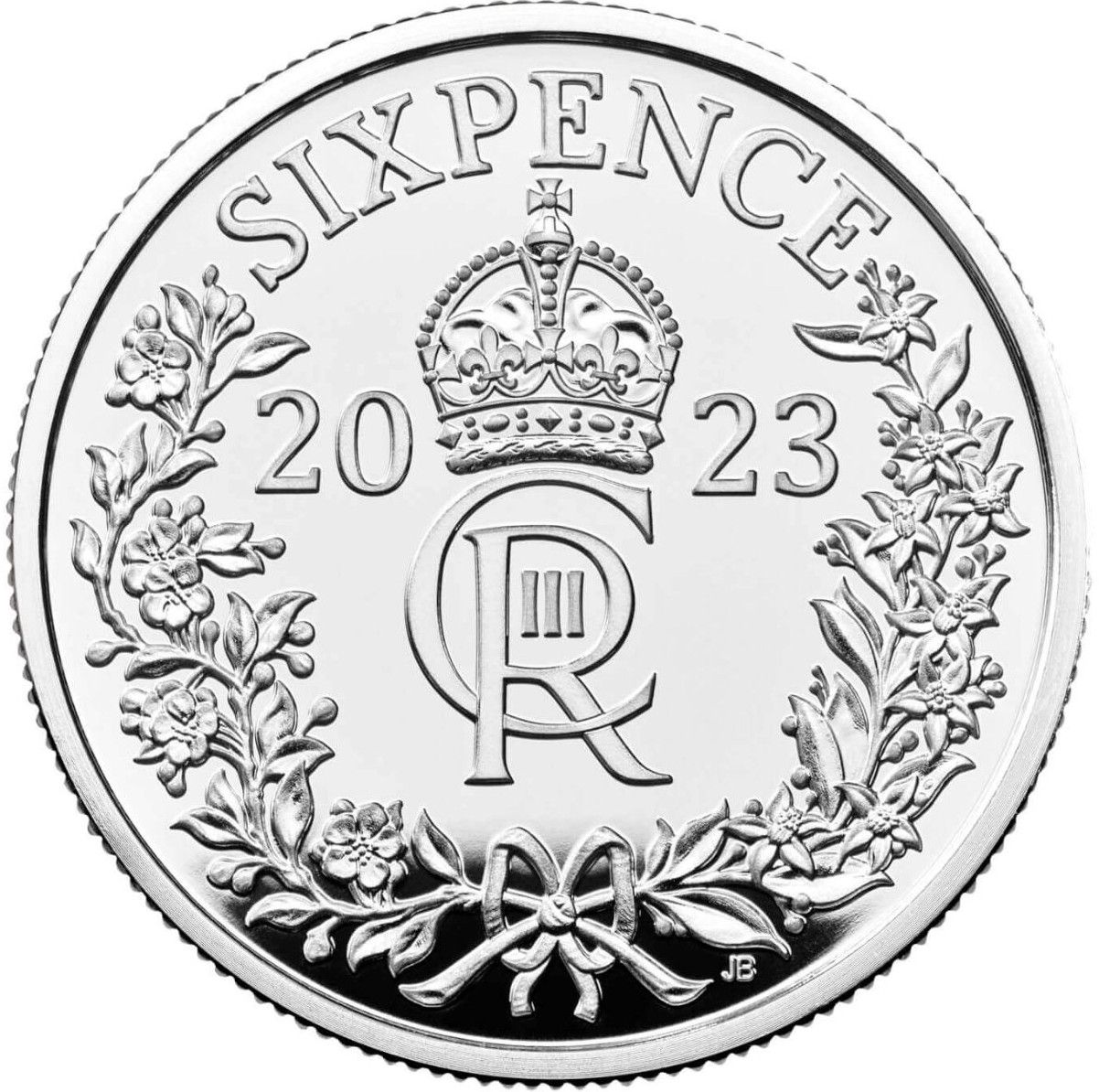 6 Pence - Charles III Silver