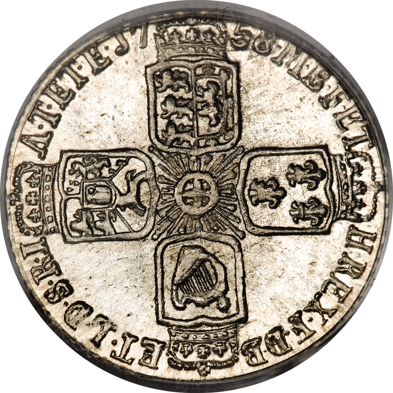 6 Pence - George II Older bust reverse