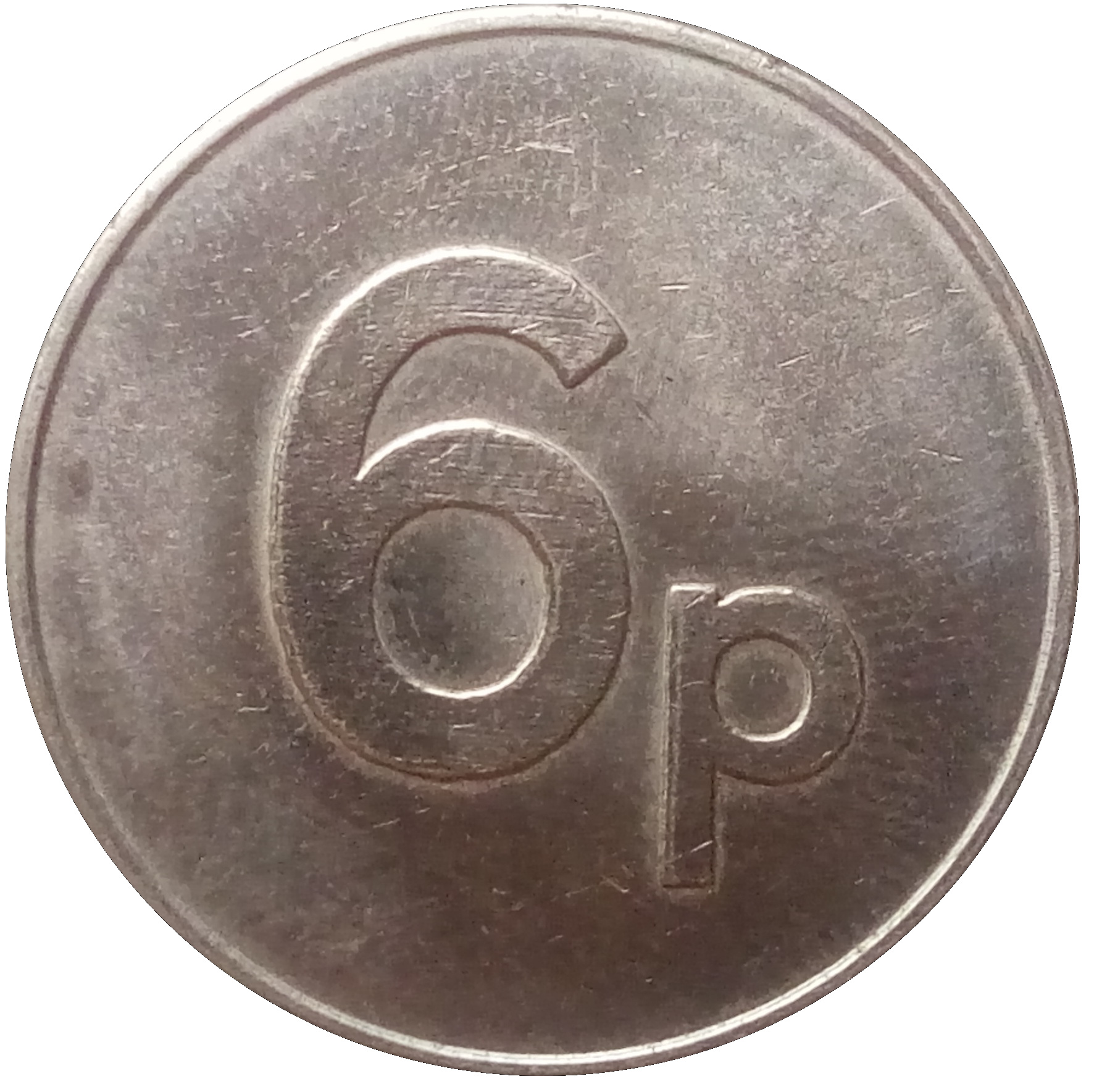 6 Pence obverse