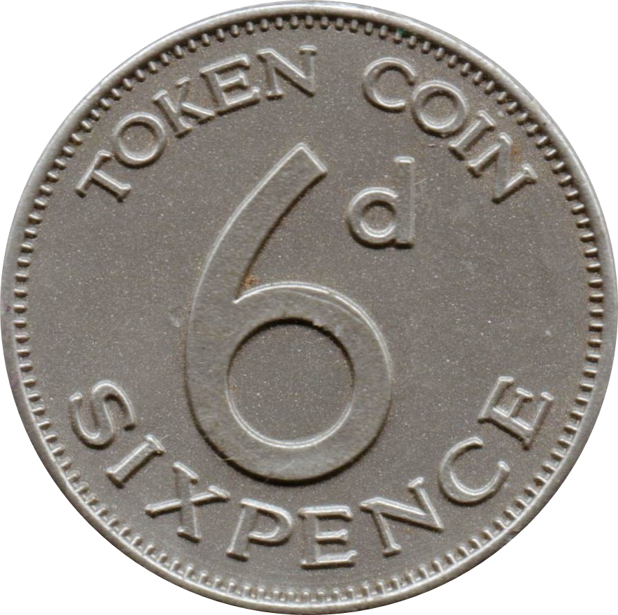 6 Pence reverse
