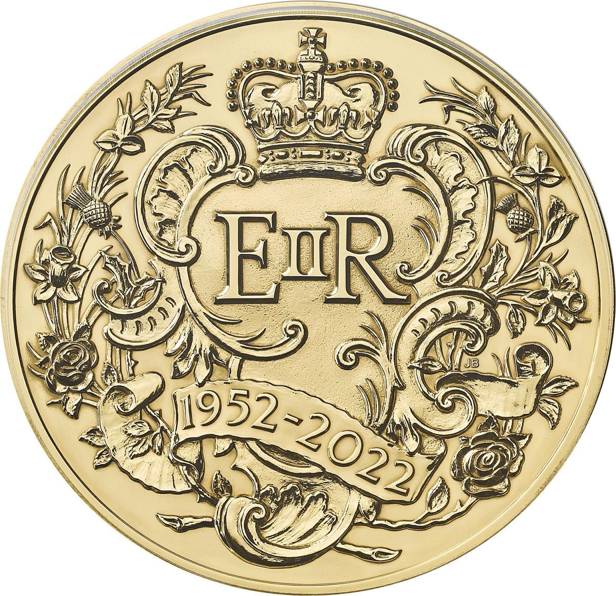 7000 Pounds - Elizabeth II Platinum Jubilee; Gold Proof