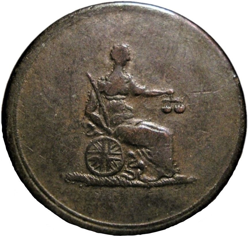 Columbia Farthing reverse