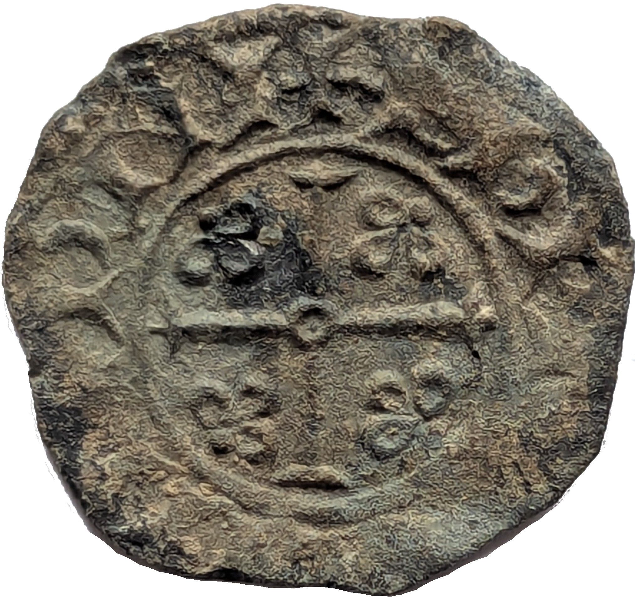 Customs tally - William I Profile Right type reverse