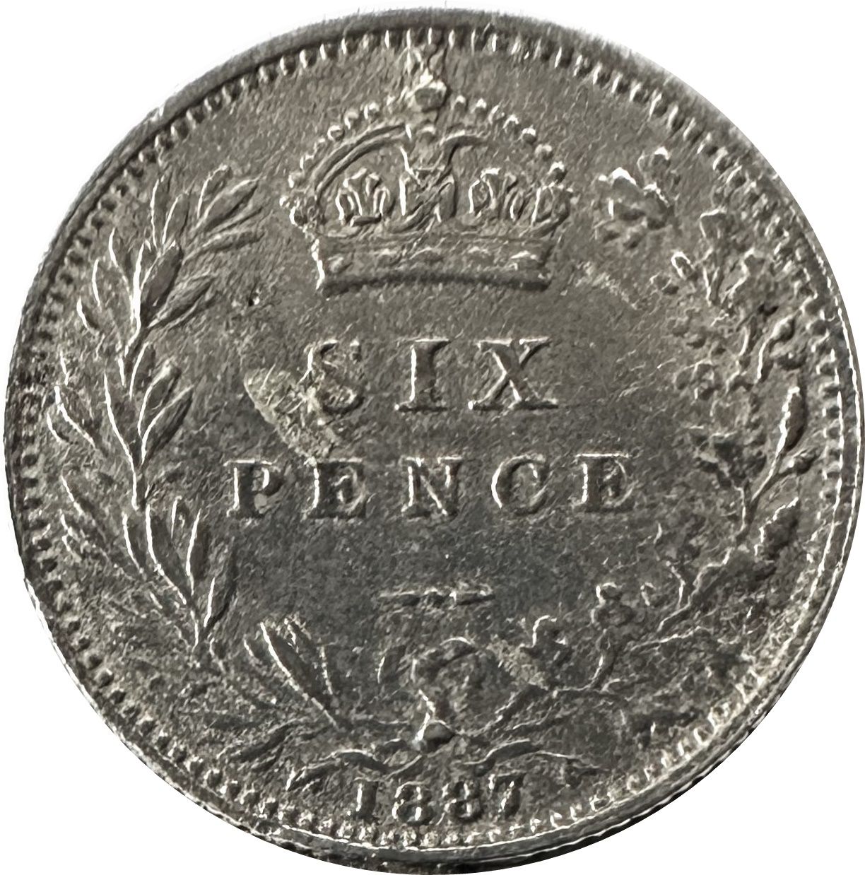 Fantasy - 6 Pence - Victoria reverse