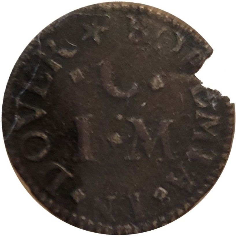 Farthing - Elizabeth Stuart -Queen of Bohemia Dover; Kent reverse