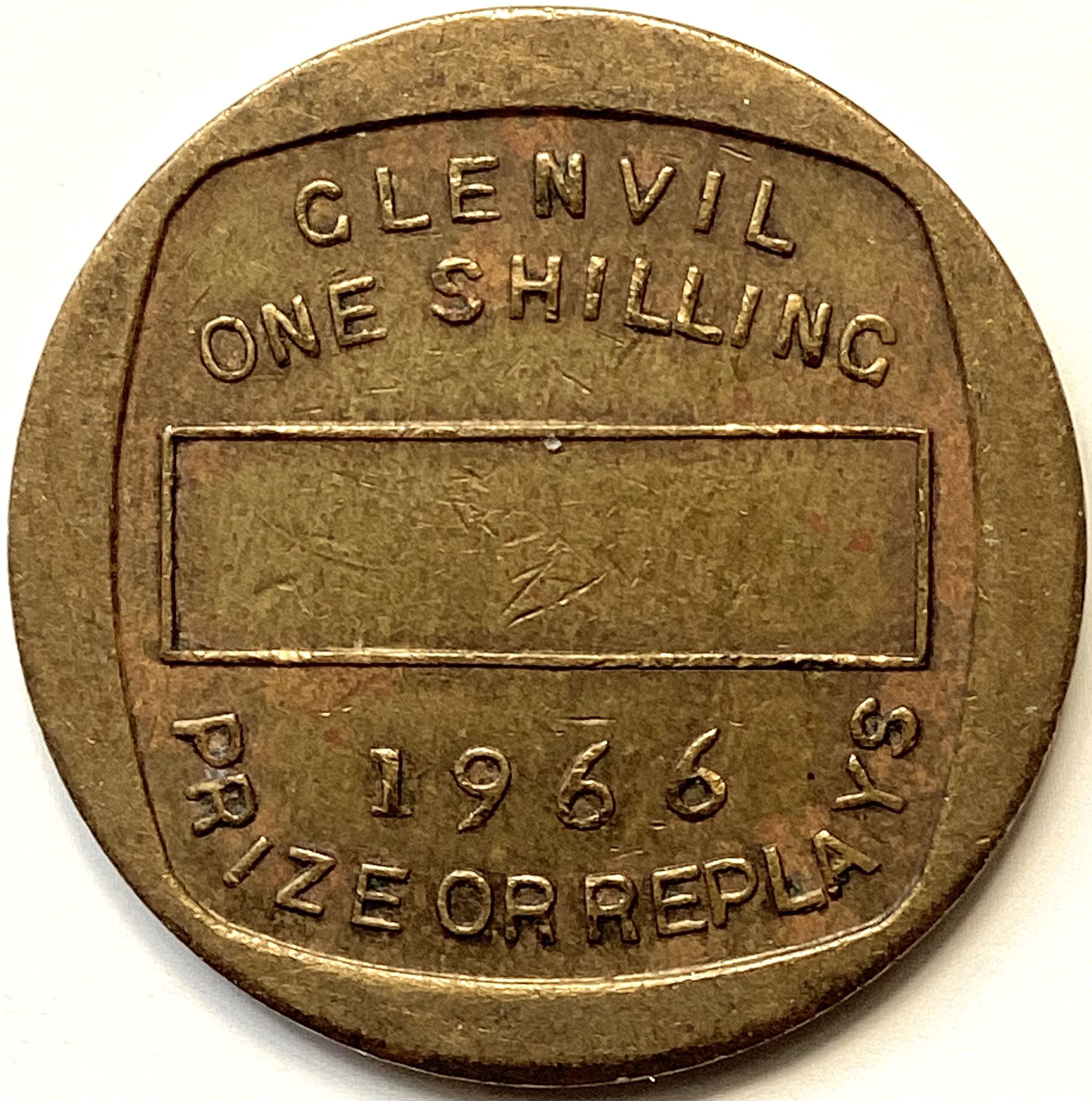 Glenvil One Shilling reverse
