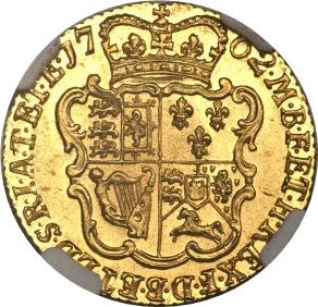 ½ Guinea - George III 1st portrait reverse