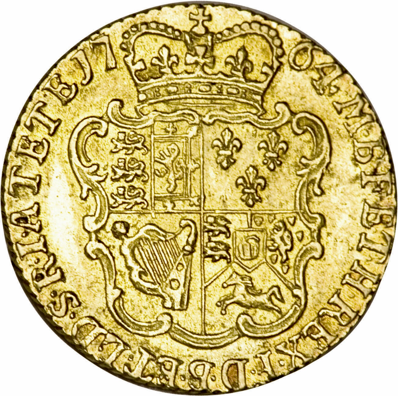 ½ Guinea - George III 2nd portrait reverse