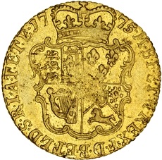 ½ Guinea - George III 3rd portrait reverse