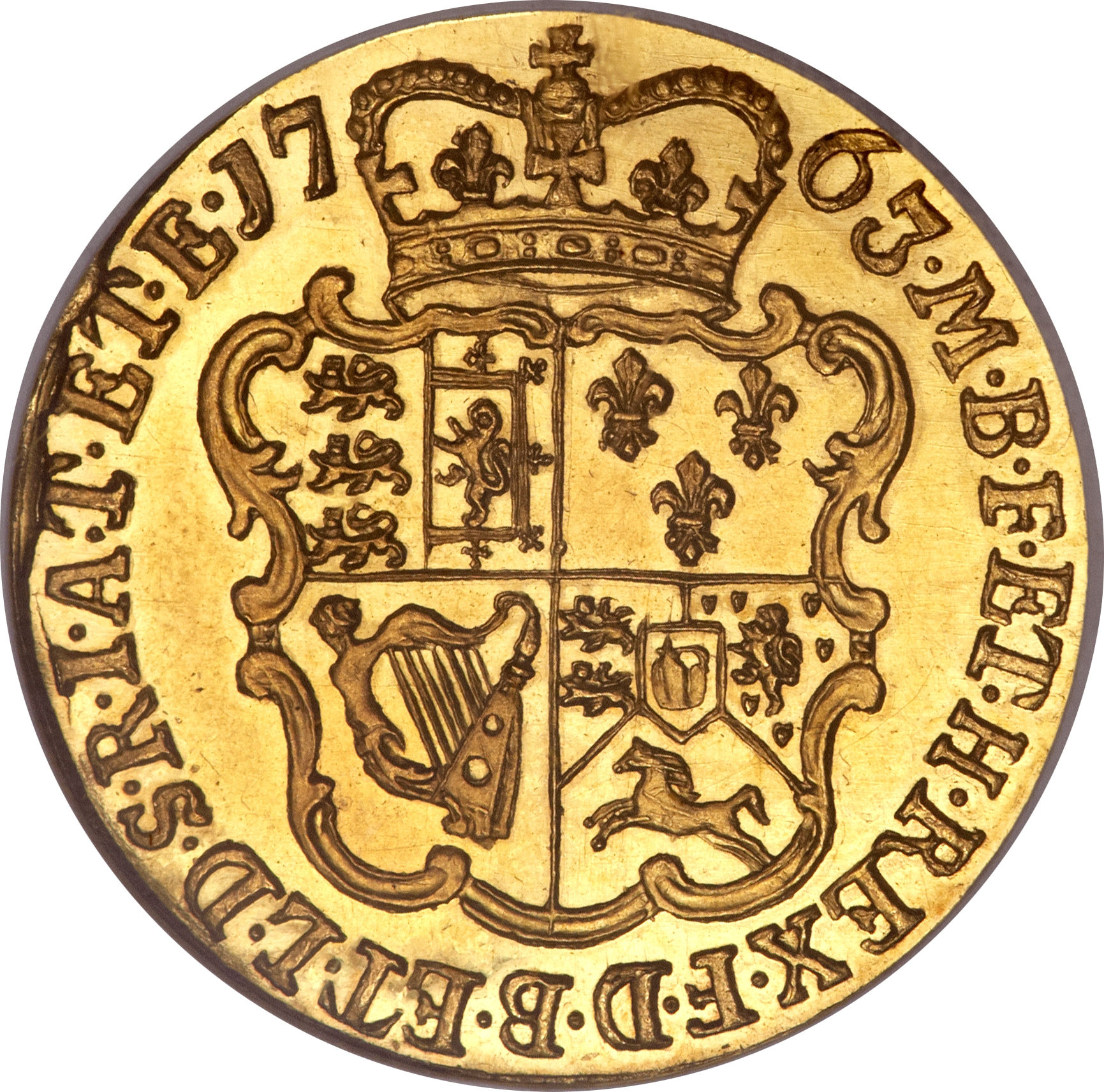 ½ Guinea - George III Pattern reverse