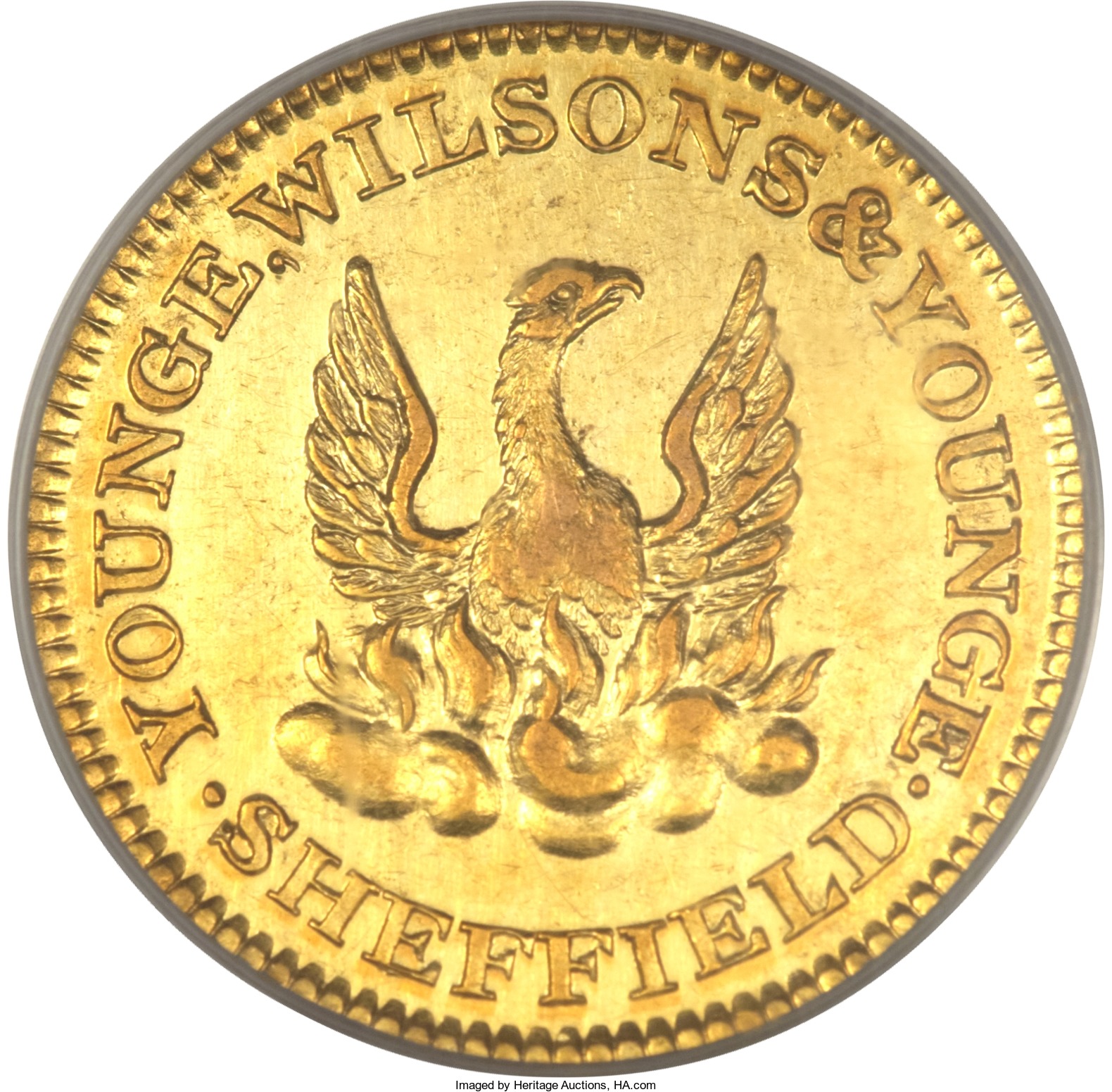 ½ Guinea - George III - Token Yorkshire reverse