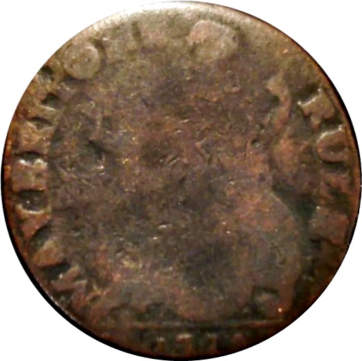 ½ Penny Clauduis Romanus - May Britons Rule reverse