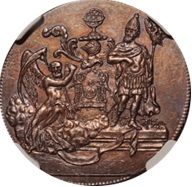 ½ Penny Essex – Maldon reverse