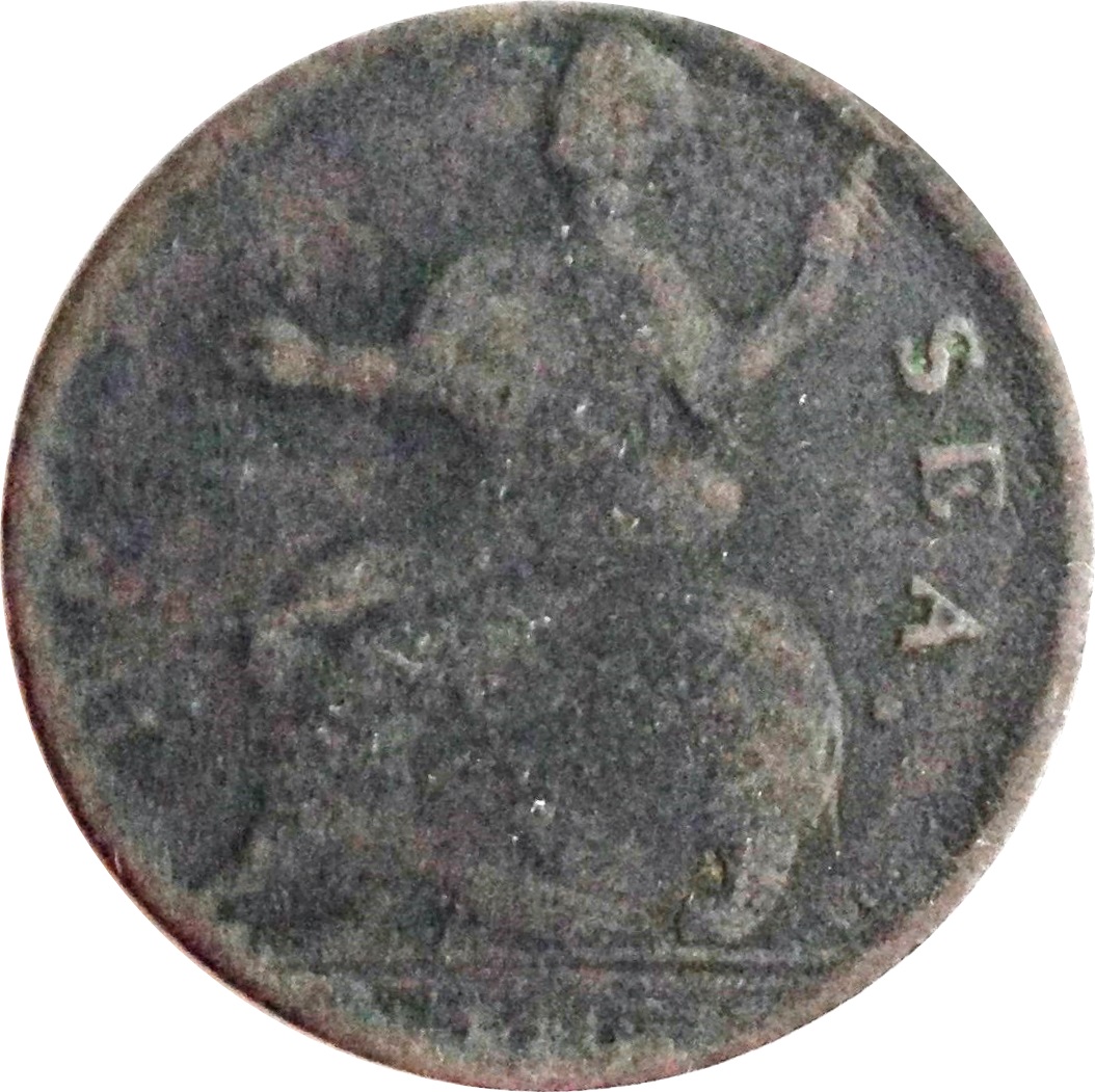 ½ Penny George Gordon - Bater Sea reverse