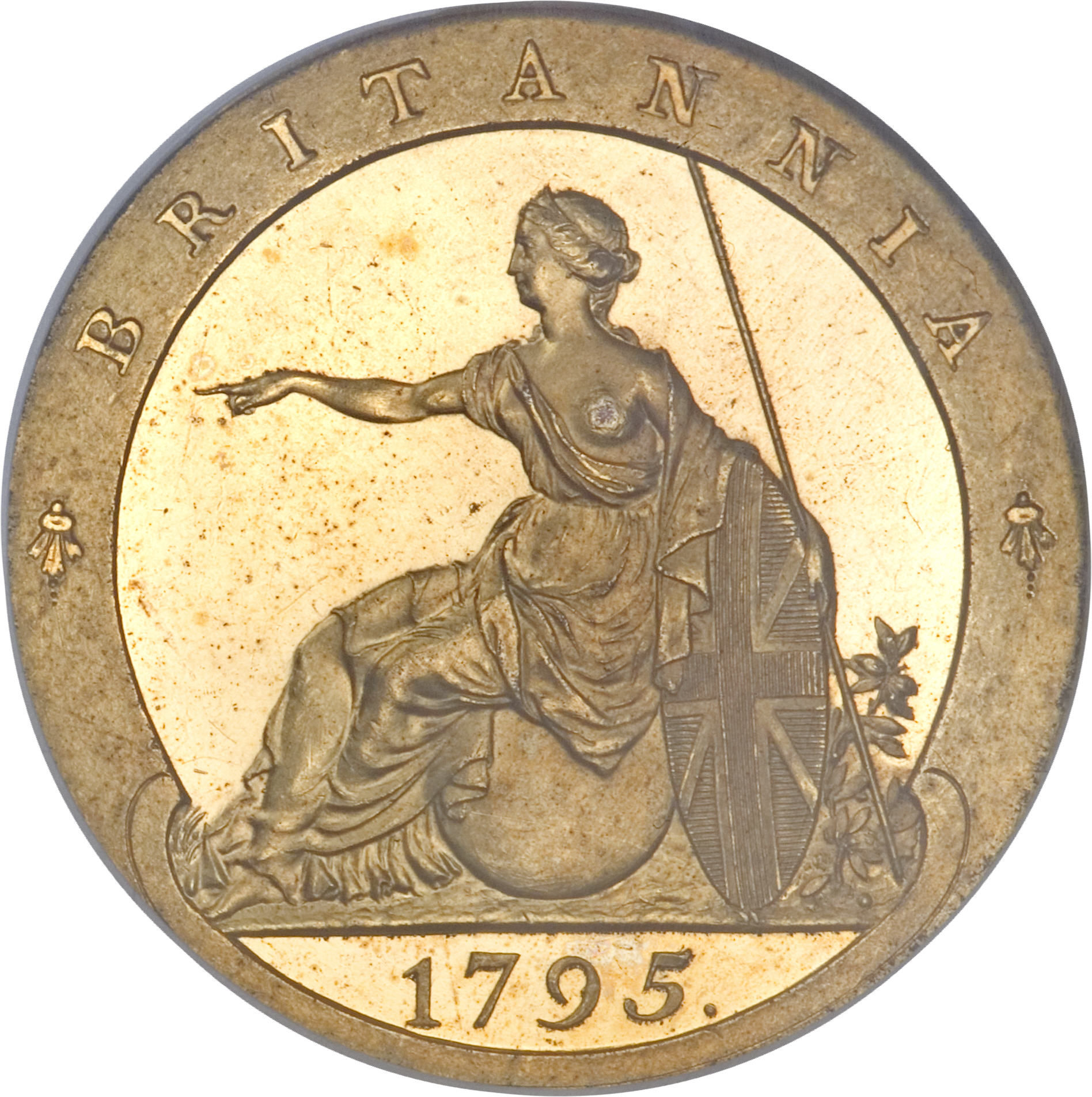 ½ Penny - George III Pattern reverse