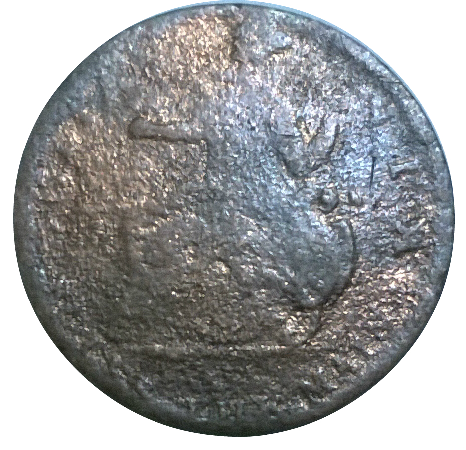 ½ Penny Gloriovs Ifrvis - Britannia Rules The Main reverse