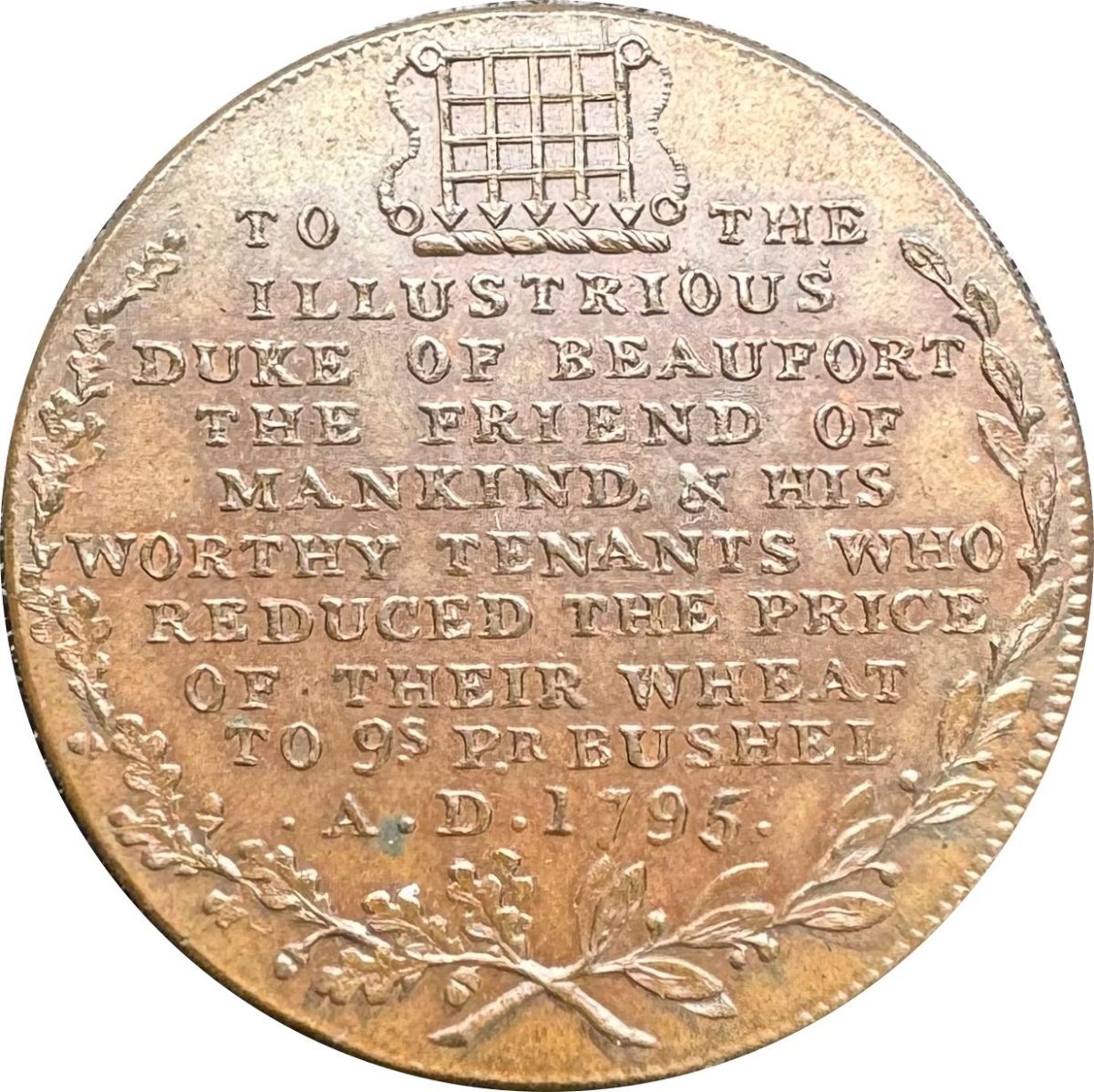 ½ Penny Gloucestershire - Badminton reverse