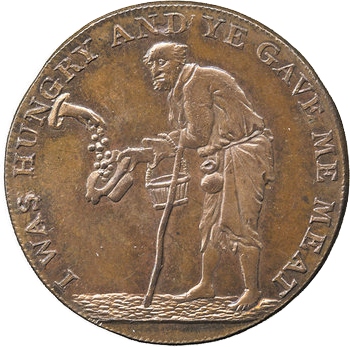 ½ Penny Gloucestershire - Badminton reverse