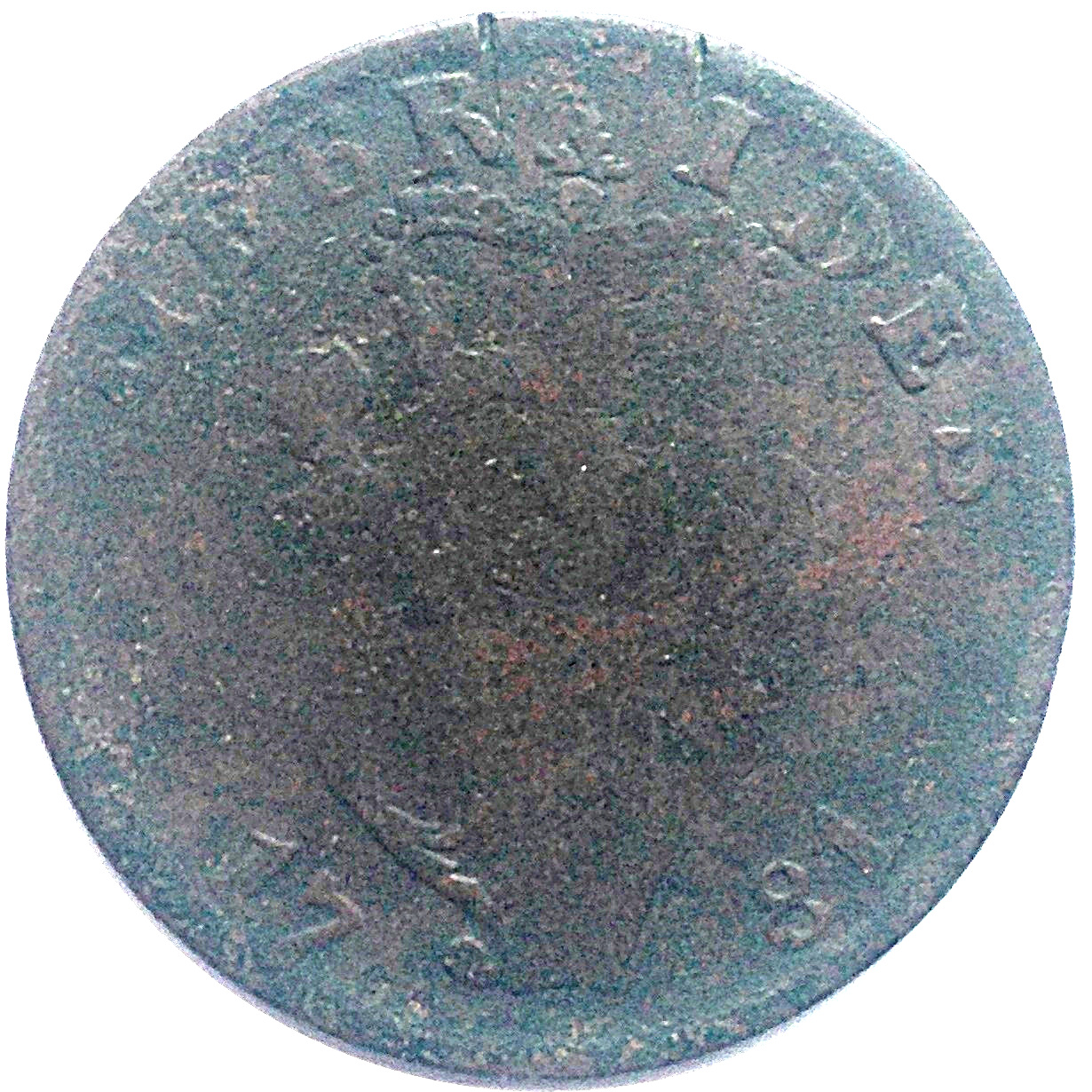 ½ Penny Gregorivs III Pon - Hebrides reverse