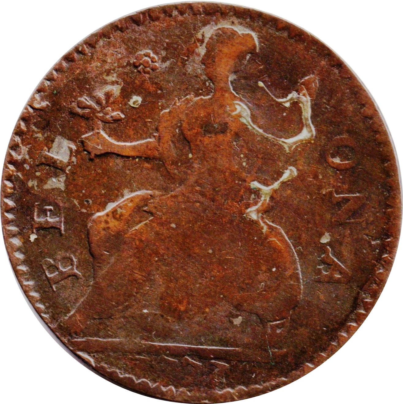 ½ Penny Gregory III Pon - Bel * Ona reverse