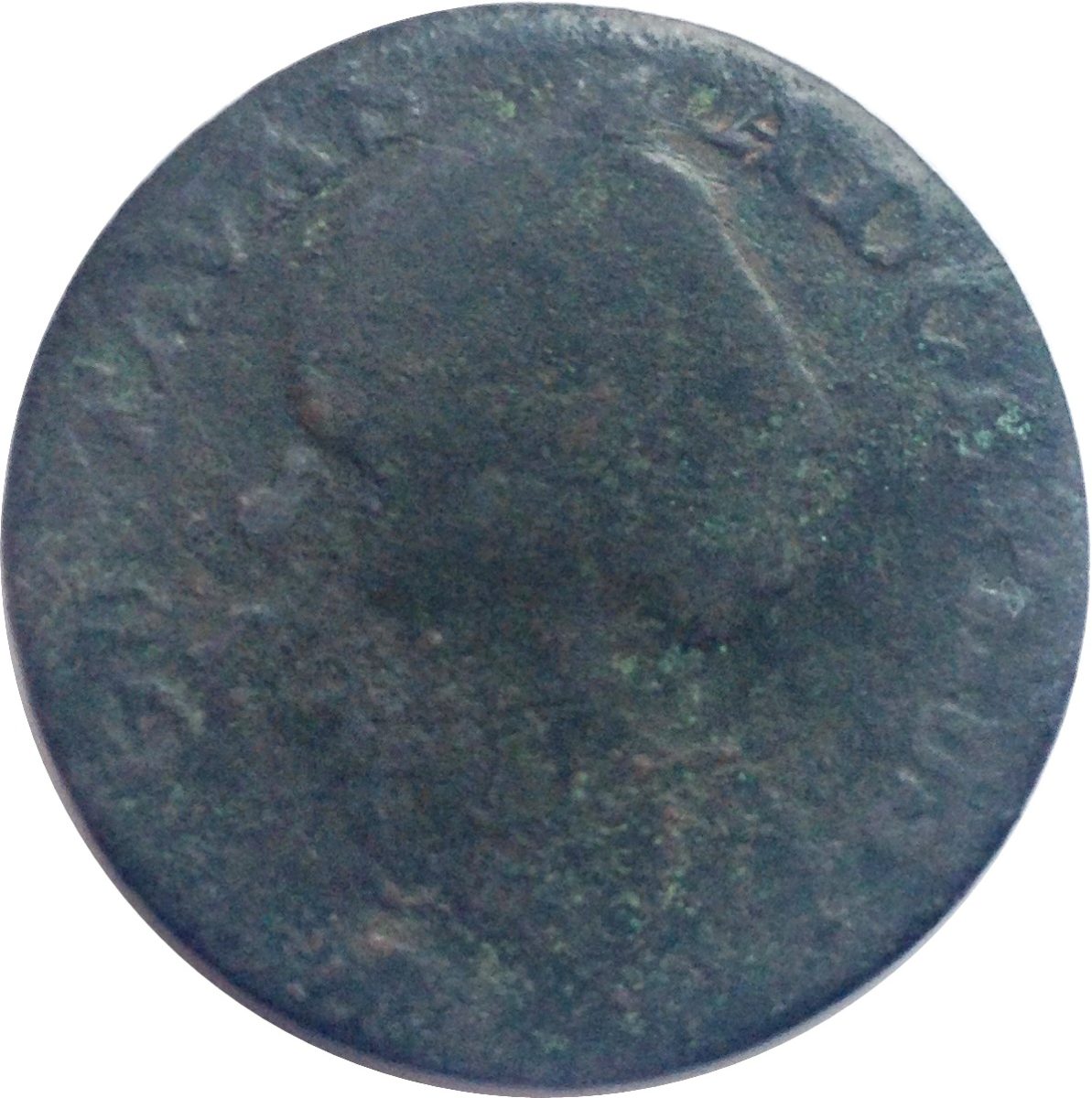 ½ Penny Gustavas Adolphus - Bel * Ona obverse