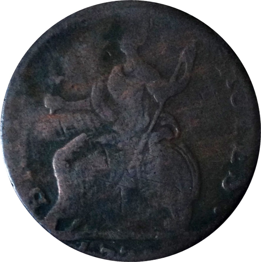 ½ Penny Gustavus Adolphus - Britain Rules