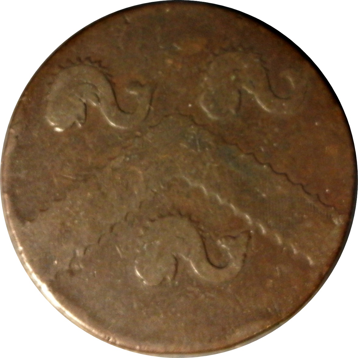 ½ Penny Hampshire - West Cowes / Thomas Ayrton reverse