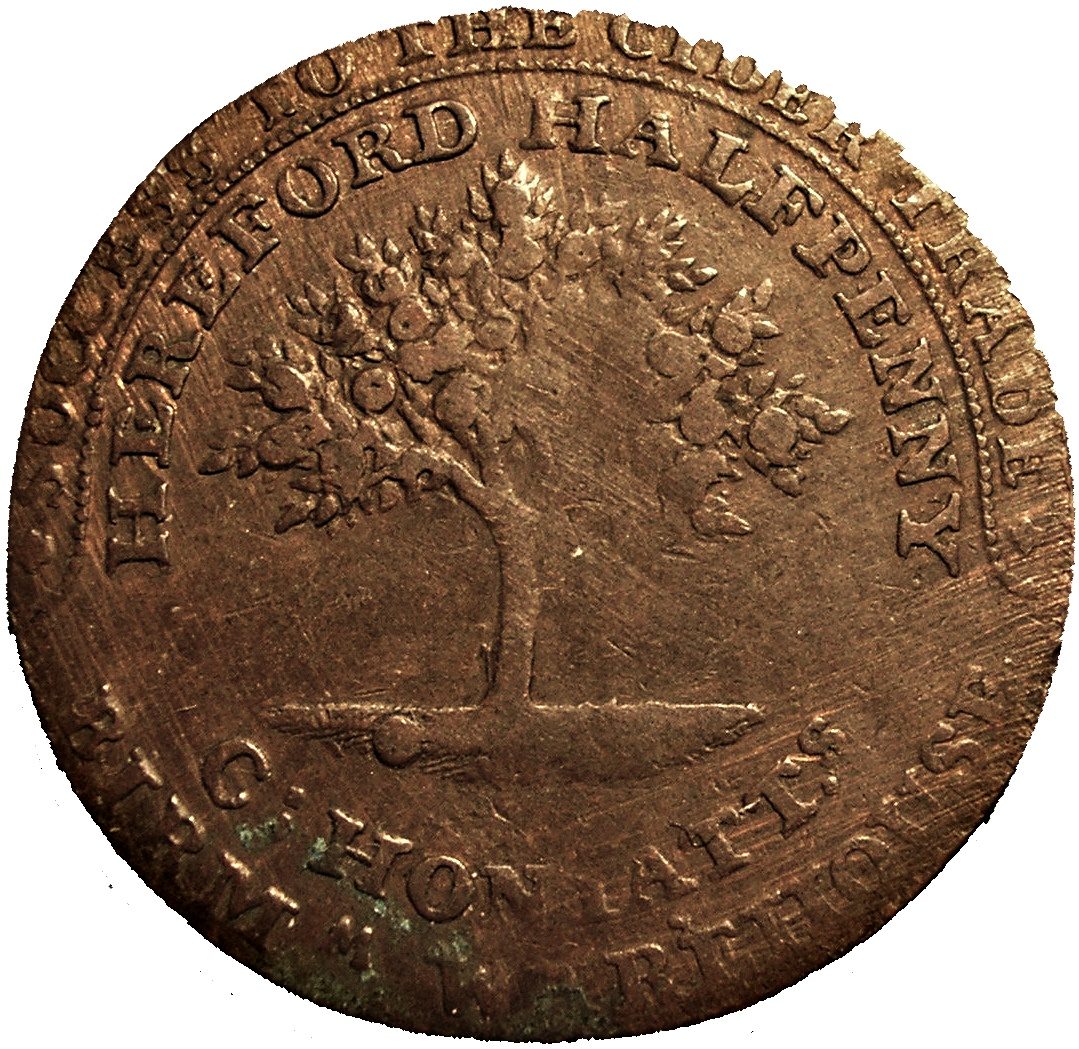 ½ Penny Hereford - C. Honiatt / Success To The Cider Trade obverse