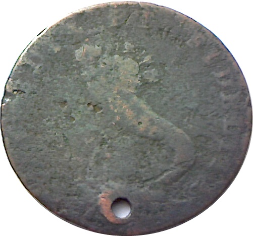 ½ Penny Inverness / MacKintosh, Inglis and Wilson's reverse