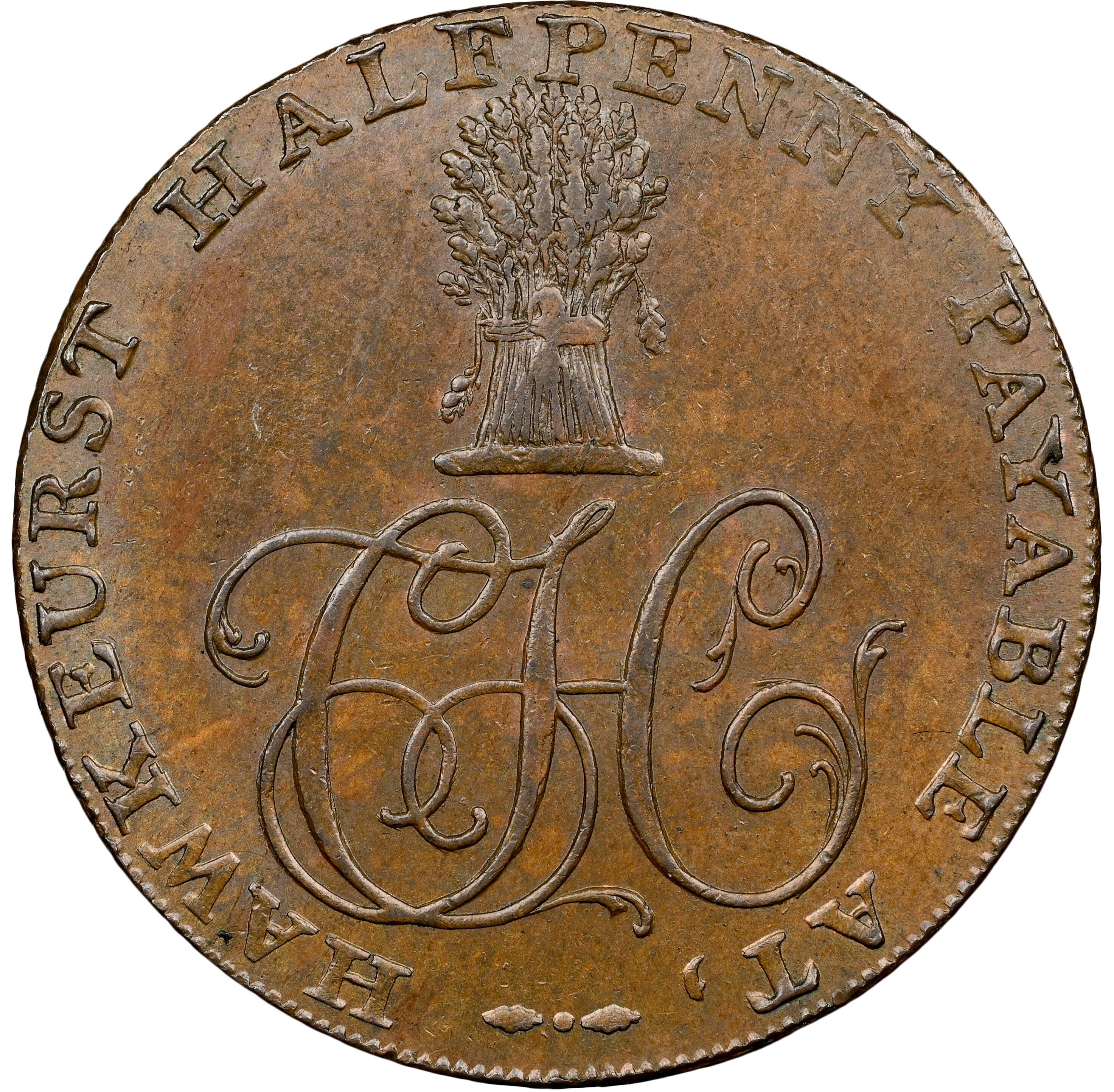 ½ Penny Kent - Hawkeurst reverse