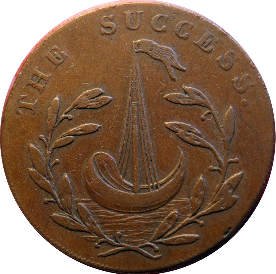 ½ Penny Kent - Romney / J. Sawyer reverse