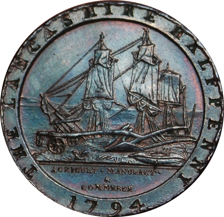 ½ Penny Lancashire - Lancaster / D. Eccleston reverse