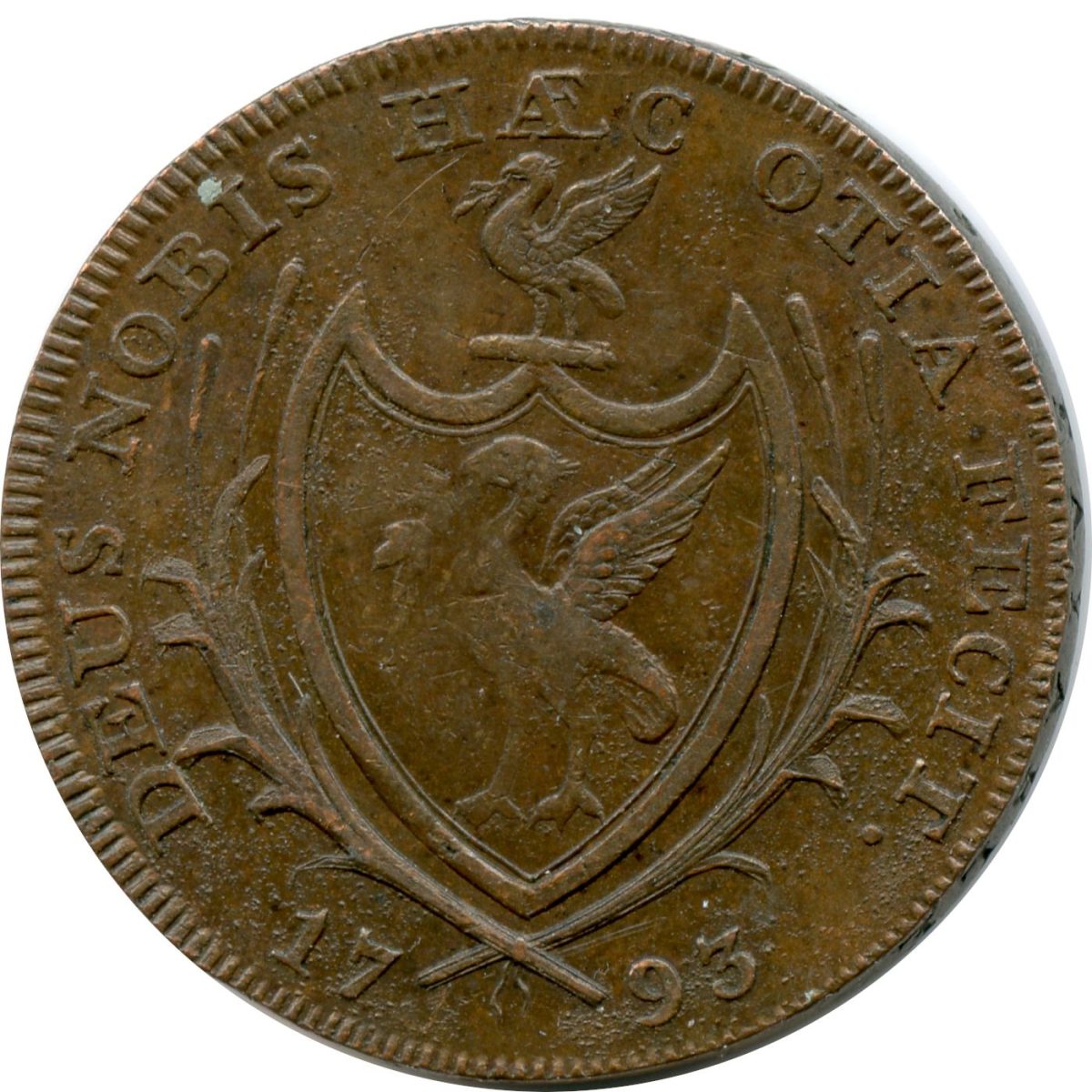 ½ Penny Lancashire - Lancaster / John of Gaunt reverse