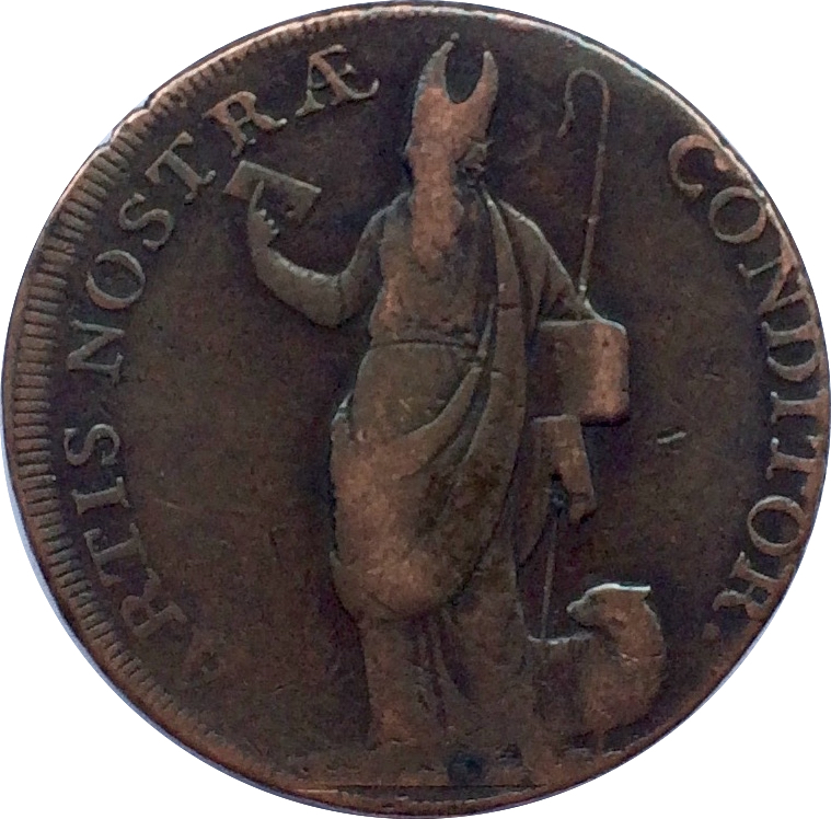 ½ Penny Lancashire - Liverpool / Bishop Blaize reverse
