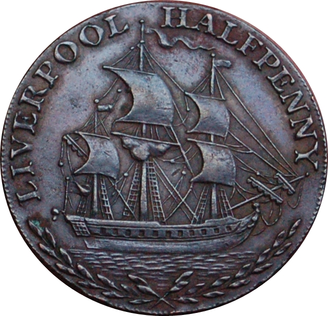 ½ Penny Lancashire - Liverpool / Duke of Lancaster reverse