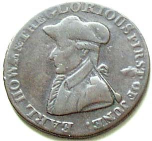 ½ Penny Lancashire - Liverpool / Earl Howe reverse