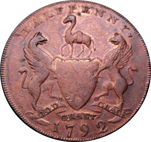 ½ Penny Lancashire - Manchester / I. Fielding reverse