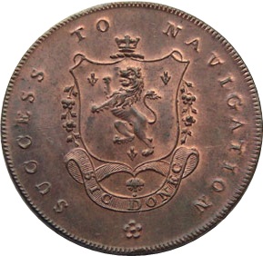 ½ Penny Lancashire - Manchester / I. Fielding reverse