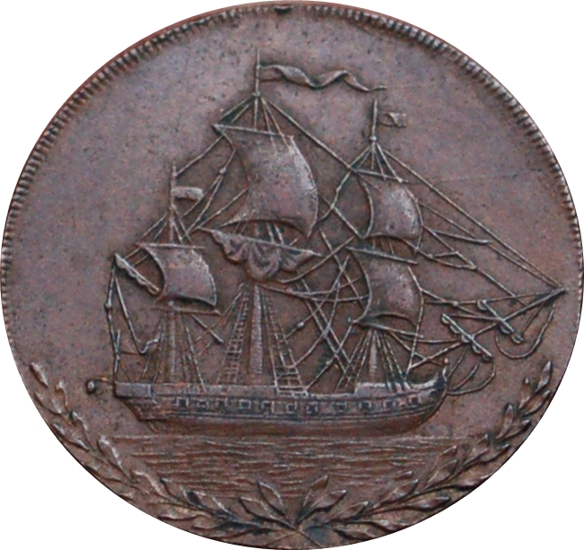 ½ Penny Lothian - Edinburgh / Hutchison's reverse