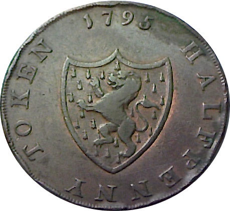 ½ Penny Middlesex - For General Convenience reverse