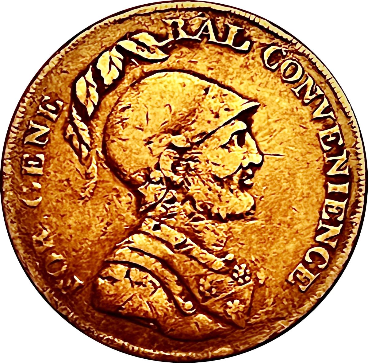 ½ Penny Middlesex - For General Convenience obverse