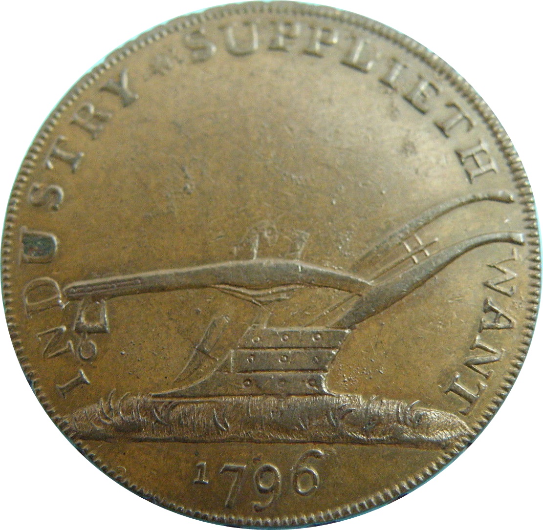 ½ Penny Middlesex - Freedom with innocence reverse