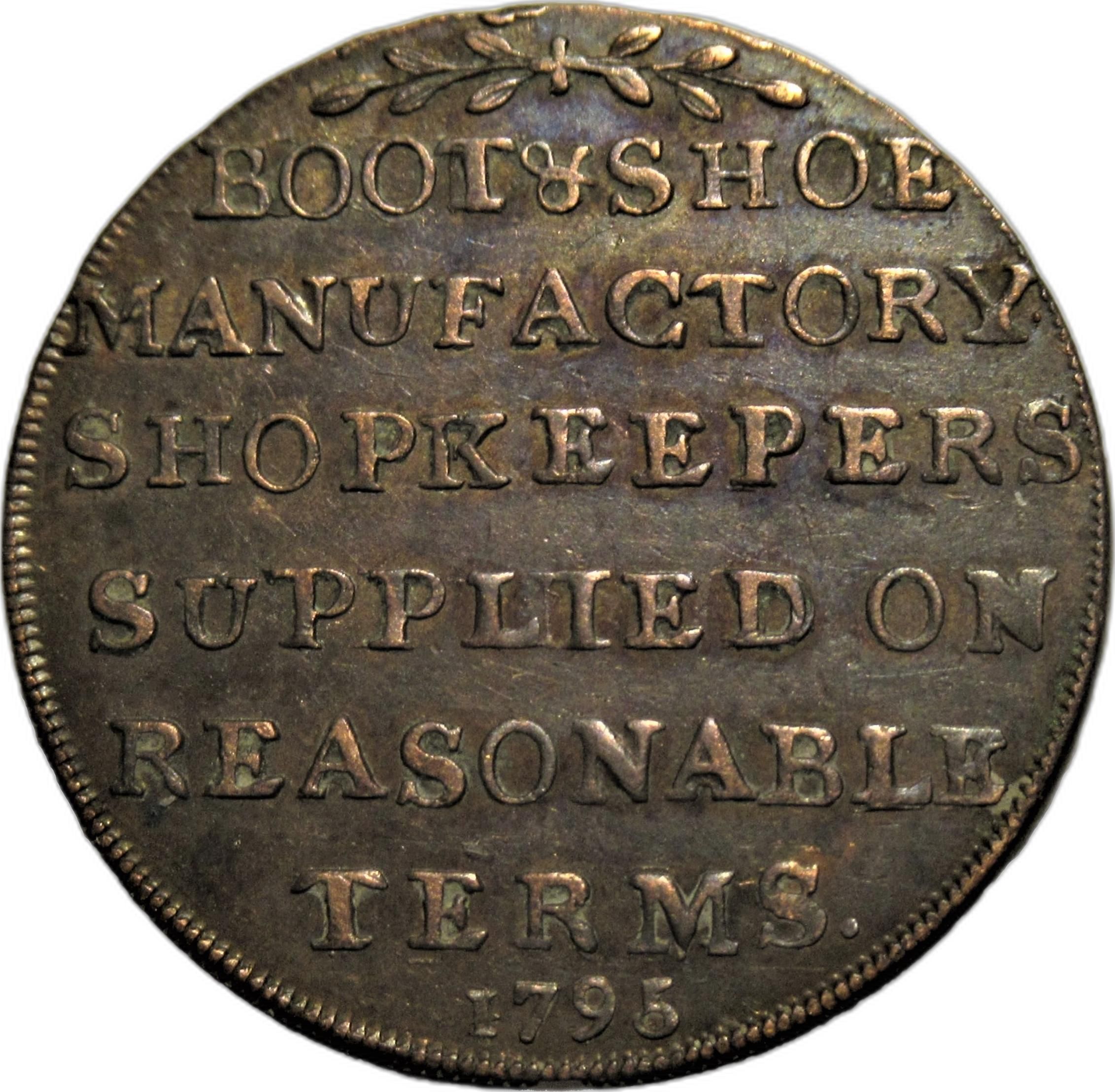 ½ Penny Middlesex - Hatfield's reverse